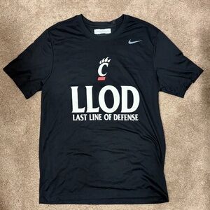 Nike Dri-Fit Cincinnati Bearcats Player Issued Ormanie Arnold Black M